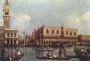 (Giovanni Antonio Canal) Canaletto - View of the Bacino di San Marco (St Mark's Basin)