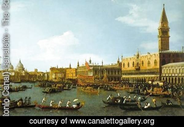 (Giovanni Antonio Canal) Canaletto - The Bucintoro, Venice