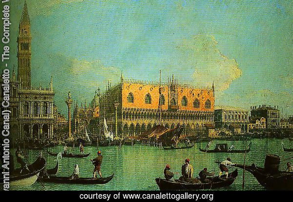 A View of the Ducal Palace in Venice