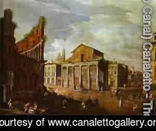 Church Of St Antony And St Phaustina In Rome 1749