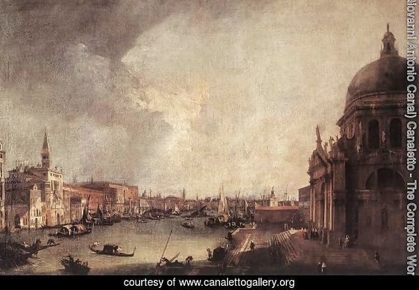 Entrance To The Grand Canal Looking East 1725