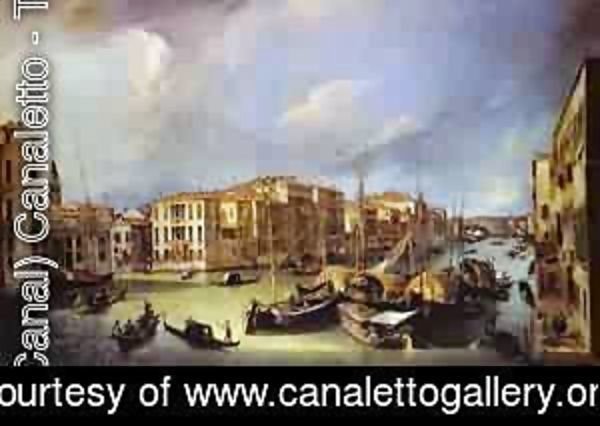 Grand Canal Looking North-East From The Palazzoorner-Spinelli
