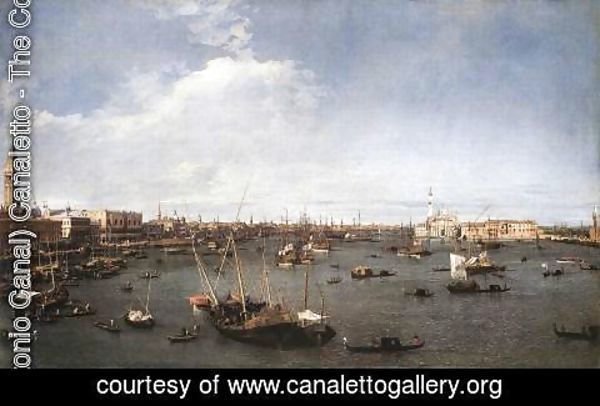 (Giovanni Antonio Canal) Canaletto - The Basin Of St Mark 1738-40