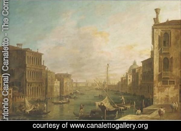 The Grand Canal, Venice, looking East from the Campo di S. Vio towards the Bacino