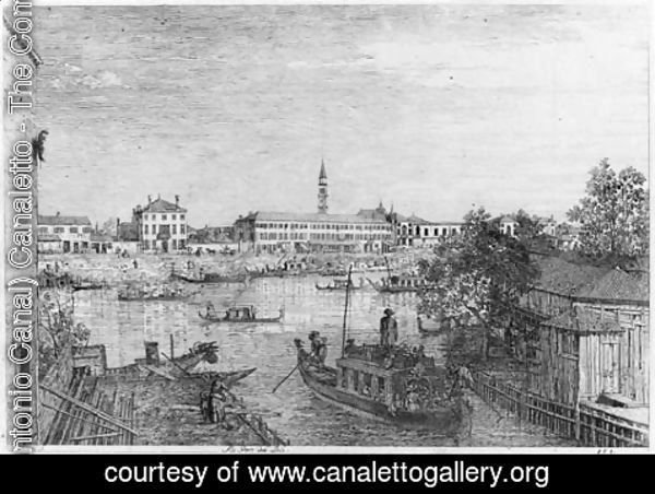 (Giovanni Antonio Canal) Canaletto - Ale Porte del Dolo
