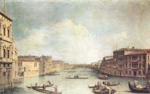 (Giovanni Antonio Canal) Canaletto - Il Canale Grande 2