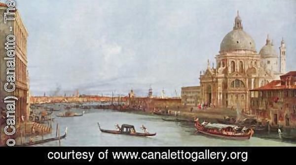 (Giovanni Antonio Canal) Canaletto - Santa Maria della Salute