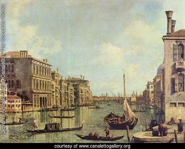 Veduta del Canale Grande in the direction of the port of San Marco