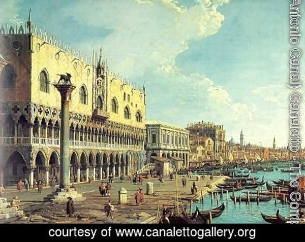 (Giovanni Antonio Canal) Canaletto - Riva degli Schiavoni Looking East 2