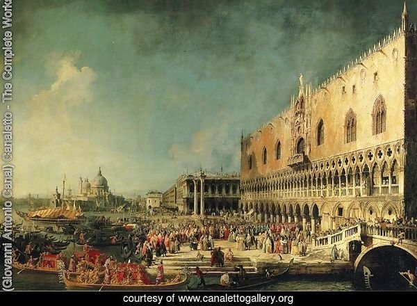 Arrival of the French Ambassador in Venice 1740s