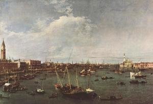 (Giovanni Antonio Canal) Canaletto - Bacino di San Marco (St Mark's Basin) 1738-40