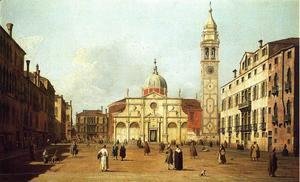 (Giovanni Antonio Canal) Canaletto - Campo Santa Maria Formosa c. 1735
