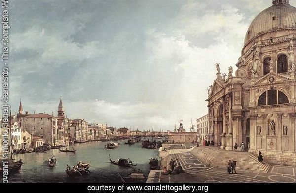 Entrance to the Grand Canal- Looking East 1744