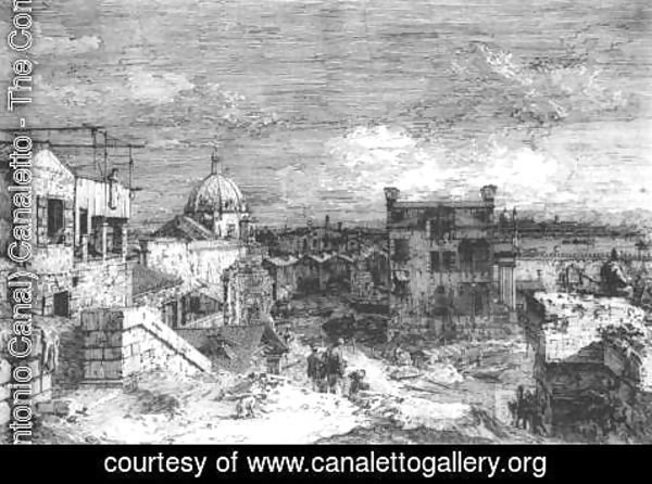 (Giovanni Antonio Canal) Canaletto - Imaginary View Of Venice