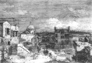 (Giovanni Antonio Canal) Canaletto - Imaginary View Of Venice