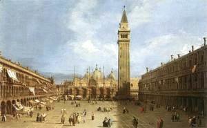 (Giovanni Antonio Canal) Canaletto - Piazza San Marco Ii