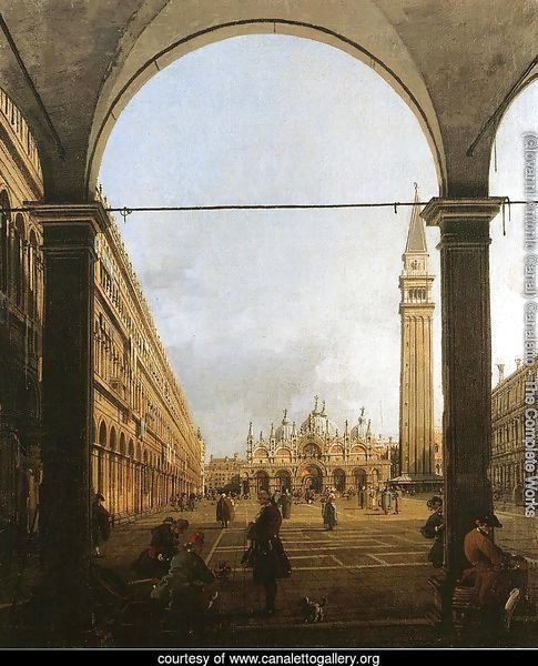 Piazza San Marco Looking East From The North West Corner