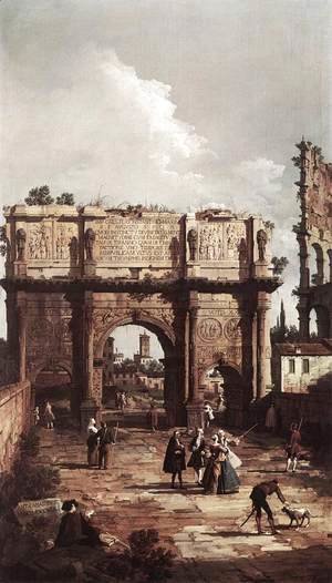 Rome The Arch Of Constantine
