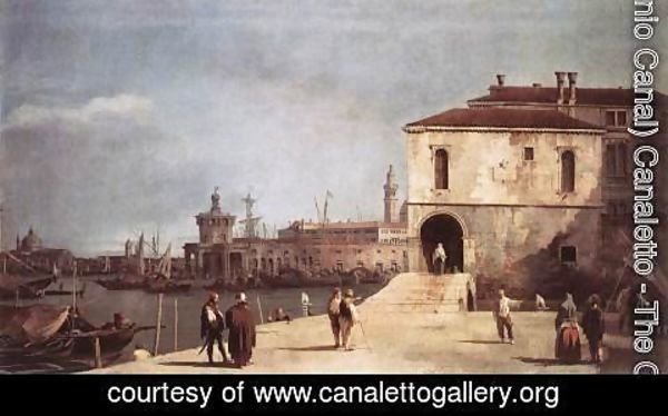 (Giovanni Antonio Canal) Canaletto - The Fonteghetto Della Farina
