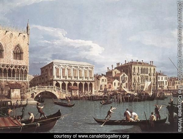 The Molo And The Riva Degli Schiavoni From The Bacino Di San Marco