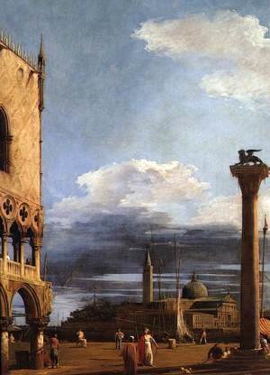 (Giovanni Antonio Canal) Canaletto - The Piazzetta Towards S  Giorgio Maggiore