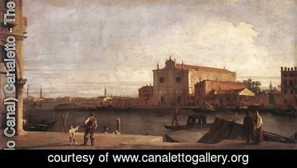 (Giovanni Antonio Canal) Canaletto - View Of San Giovanni Dei Battuti At Murano